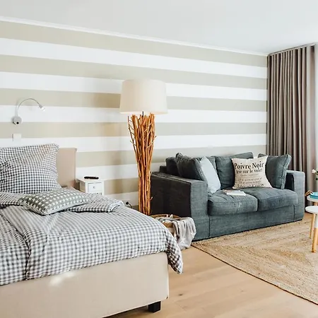 Apartment Juttas Nest - Hochwertiges Studio, Strandkorb Inklusive- *